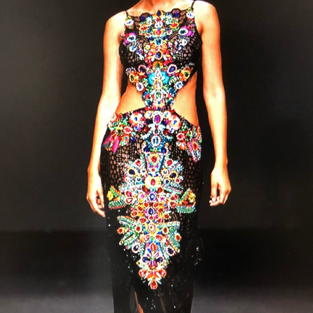 Beautiful Gianina Azar  MAYA collection dress